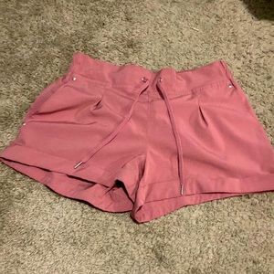 Pink running shorts good for everyday or casual wear